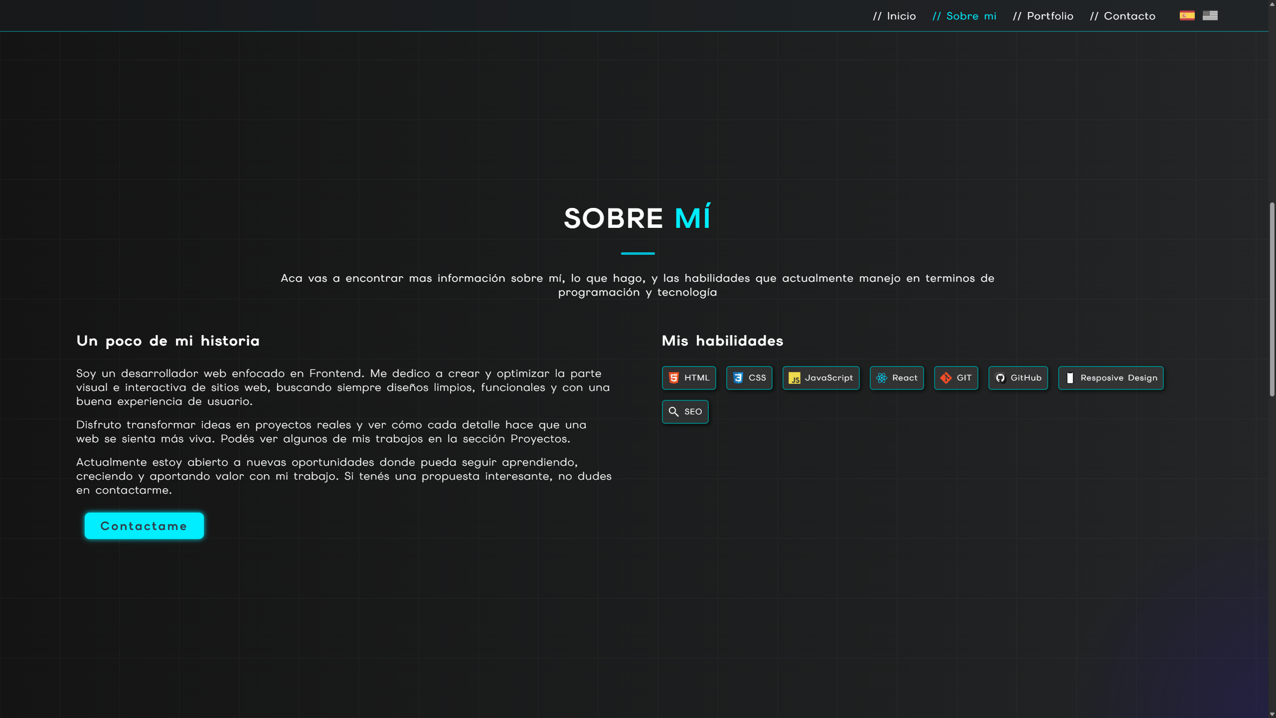 Portfolio About